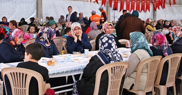 BİNLERCE VATANDAŞ KATILDI (SERKAN ŞANSEVER/ÇORUM-İHA)