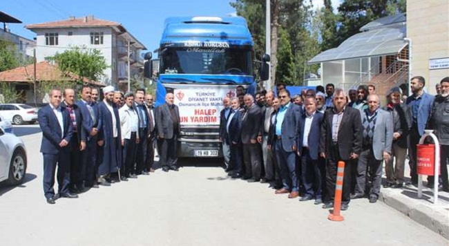 HALEP’E UN YARDIMI GÖNDERİLDİ