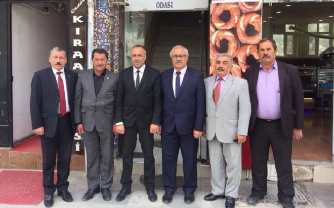 MHP’DEN ŞOFÖRLER ODASINA ZİYARET