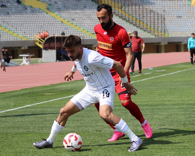SPOR TOTO 3. LİG 1. GRUP’UN 34. HAFTASINDA ÇORUM BELEDİYESPOR’U KONUK EDEN ALTAY, RAKİBİNİ 2-1 MAĞLUP ETTİ. (ALİ GÖZETEN/İZMİR-İHA)