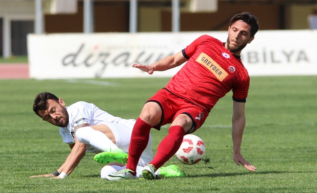 SPOR TOTO 3. LİG 1. GRUP’UN 34. HAFTASINDA ÇORUM BELEDİYESPOR’U KONUK EDEN ALTAY, RAKİBİNİ 2-1 MAĞLUP ETTİ. (ALİ GÖZETEN/İZMİR-İHA)