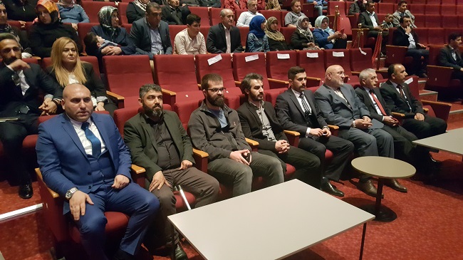 İSTANBUL’DA YAŞAYAN ÇORUMLU VATANDAŞLAR, DÜZENLENEN PROGRAMLA 15 TEMMUZ ŞEHİTLERİNİ ANDI. (SERDAL ALTINTEPE/İSTANBUL-İHA)