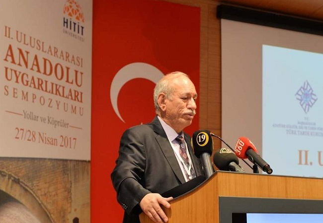 TÜRK TARİH KURUMU BAŞKANI PROF. DR. REFİK TURAN (BÜLENT ÖZKALELİ/ÇORUM-İHA)