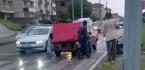 YAĞIŞLI HAVA KAZAYA SEBEP OLDU