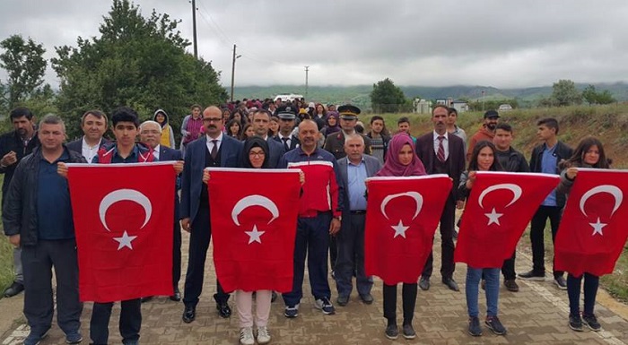 ORTAKÖY’DE ŞAPİNUVA GENÇLİK YÜRÜYÜŞÜ