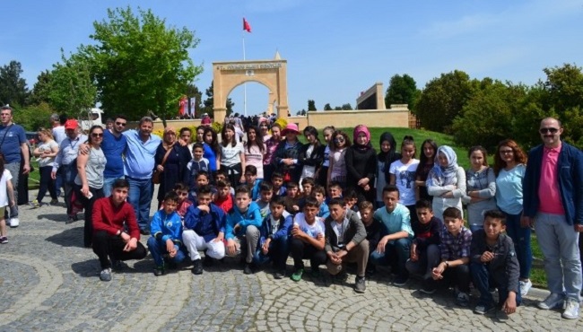 ÇANAKKALE VE BURSA’YI GEZDİLER