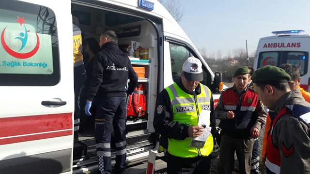 ÜZÜCÜ KAZADA İKİ KİŞİ ÖLDÜ