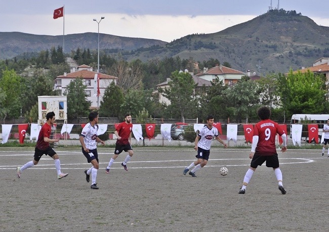 SON MAÇI BELEDİYESPOR 1-0 KAZANDI (SERKAN ŞANSEVER/ÇORUM-İHA)
