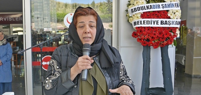 EŞİ GÜLİZ YILDIZ (SERKAN ŞANSEVER/ÇORUM-İHA)