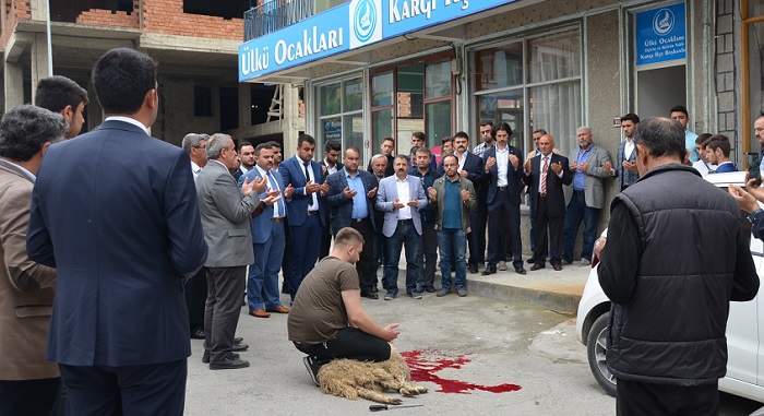 KARGI ÜLKÜ OCAKLARI BİNASI TÖRENLE HİZMETE AÇILDI (TURAN OZAN ACAR/ÇORUM-İHA) (TURAN OZAN ACAR/ÇORUM-İHA)