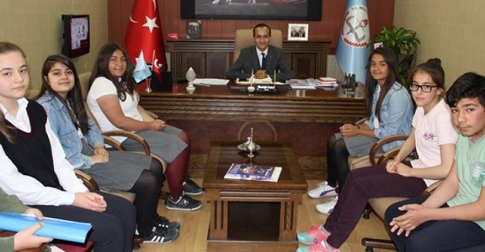 TEOG BİRİNCİLERİ ÖDÜLLENDİRİLDİ (SERKAN ŞANSEVER/ÇORUM-İHA)