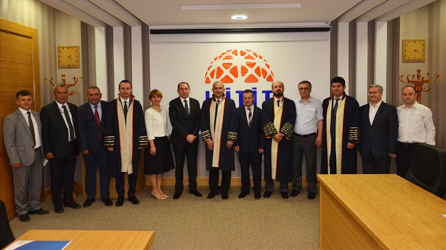 UNVAN YÜKSELTENLER CÜBBE GİYDİ