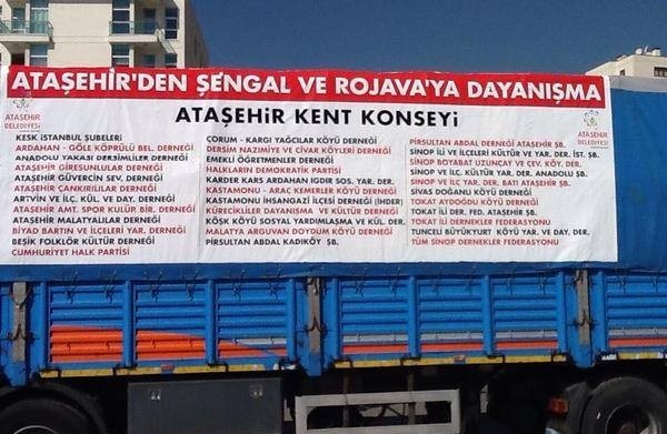 KARGI ÜLKÜ OCAKLARI'NDAN ROJAVA YARDIMINA TEPKİ (TURAN OZAN ACAR/ÇORUM-İHA) (TURAN OZAN ACAR/ÇORUM-İHA)