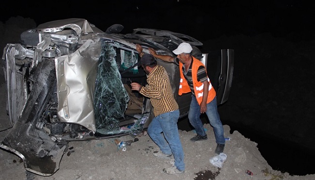O YOLDA YİNE KAZA OLDU: 6 YARALI