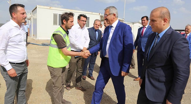 VALİ KILIÇ YOL ÇALIŞMALARINI İNCELEDİ