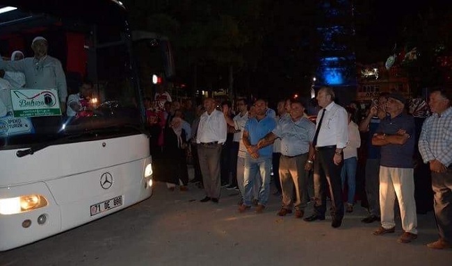 İKİ OTOBÜS YOLA ÇIKTI (SERKAN ŞANSEVER/ÇORUM-İHA)
