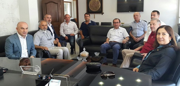 ESNAFIN SORUNLARI GÖRÜŞÜLDÜ