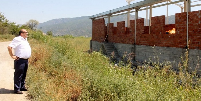 MEZBAHANE İNŞAATI BİTMEK ÜZERE