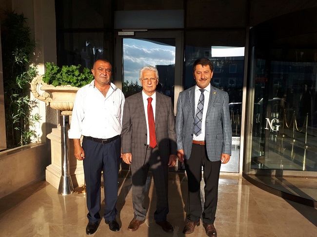 TAHSİN ŞAHİN TŞOF GENEL BAŞKANI FEVZİ APAYDIN İLE