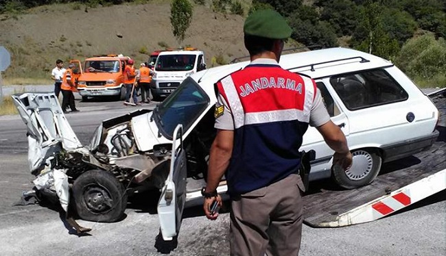 ÇORUM’DA KORKUNÇ TRAFİK KAZASI