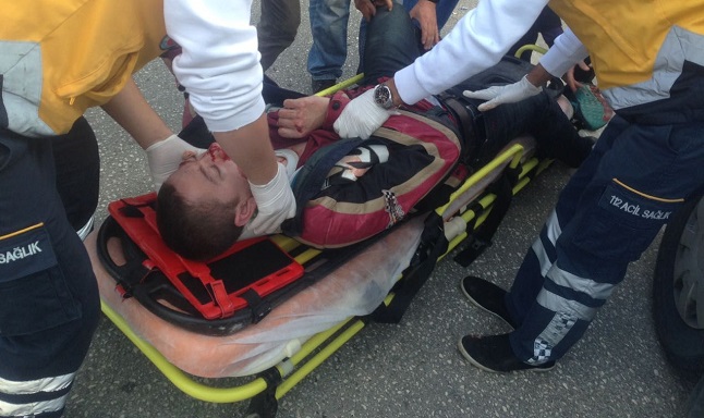 DİKKATSİZ SÜRÜCÜ KAZAYA YOL AÇTI