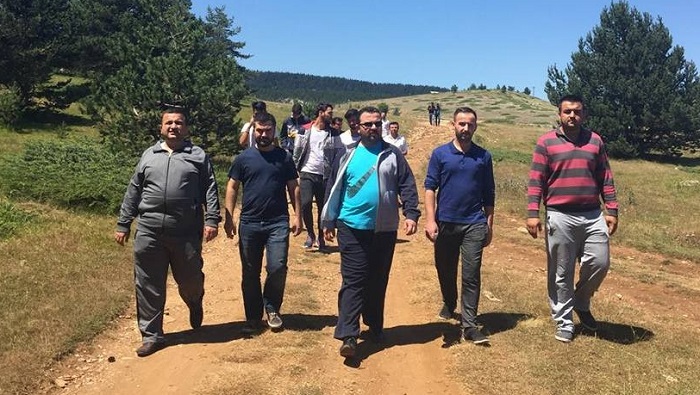 ÜLKÜ OCAKLARI YAYLADA KAMP YAPTI