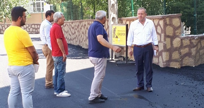 BAŞKAN MAHALLE SAKİNLERİNİ, DİNLEDİ (SERKAN ŞANSEVER/ÇORUM-İHA)