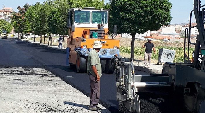 ASFALTLAMA ÇALIŞMALARI BAŞLADI