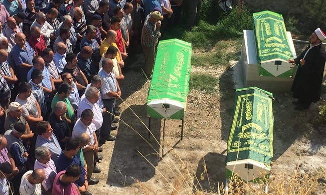 ÇORUM’DA EN ACI CENAZE TÖRENİ