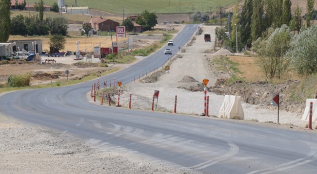 ORTAKÖY YOLUNA NEŞTER VURULACAK