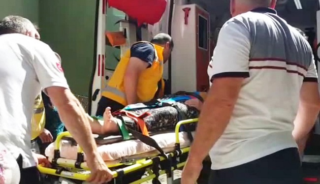 YAŞLI KADIN PENCEREDEN DÜŞTÜ