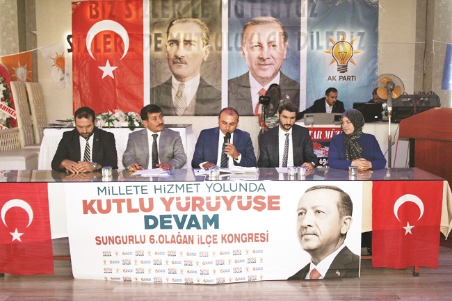 KONGREDEN BİR KARE (SERKAN ŞANSEVER/ÇORUM-İHA)