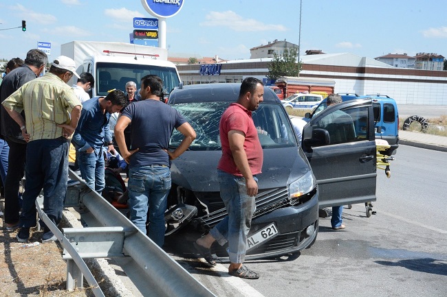 SUNGURLU'DA KAZA (SERKAN ŞANSEVER/ÇORUM-İHA)
