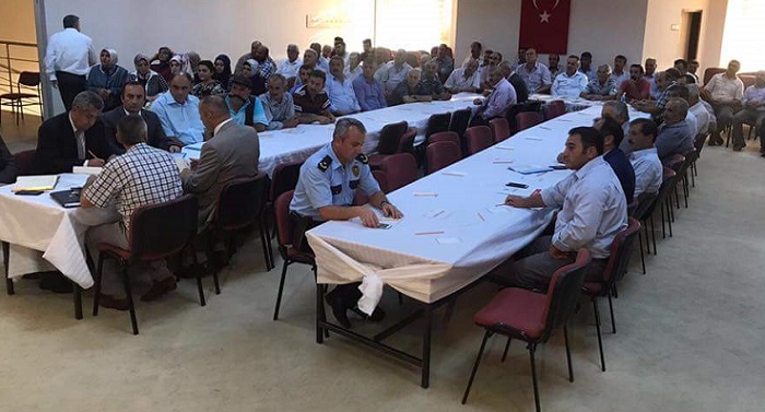 MUHTARLARIN SORUNLARINI DİNLEDİLER