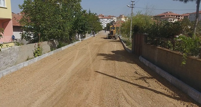 EKİPLER BAHÇELİEVLER MAHALLESİ'NDE ÇALIŞIYOR (SERKAN ŞANSEVER/ÇORUM-İHA)