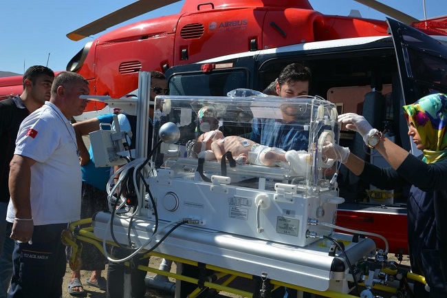 AMBULANS HELİKOPTER İSTENMİŞTİ (SERKAN ŞANSEVER/ÇORUM-İHA)