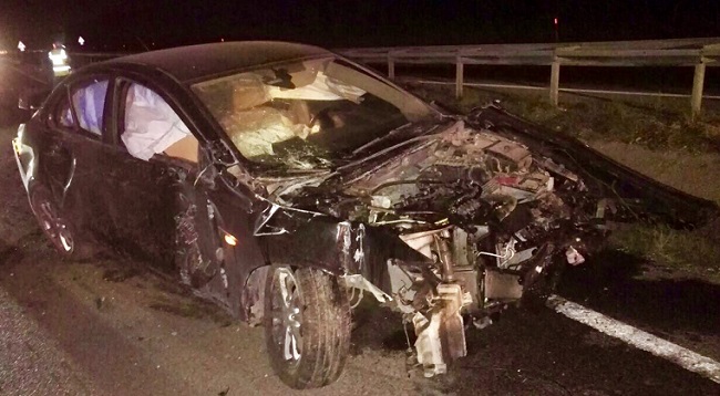 KAZA YAPAN SÜRÜCÜ KAYIPLARA KARIŞTI