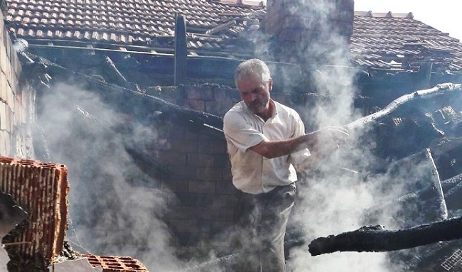 TANDIRLIK KULLANILMAZ HALE GELDİ (SERKAN ŞANSEVER/ÇORUM-İHA)