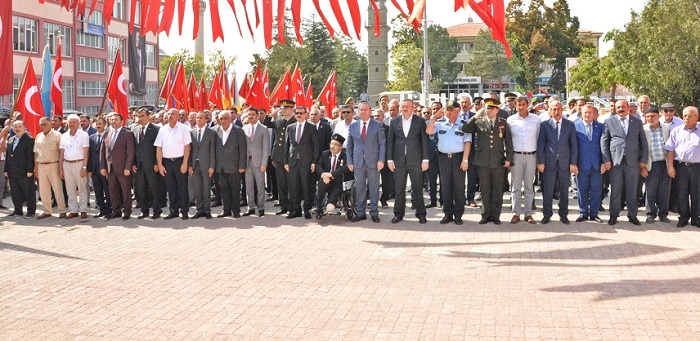 SUNGURLU'DA GAZİLER GÜNÜ KUTLANDI (SERKAN ŞANSEVER/ÇORUM-İHA)