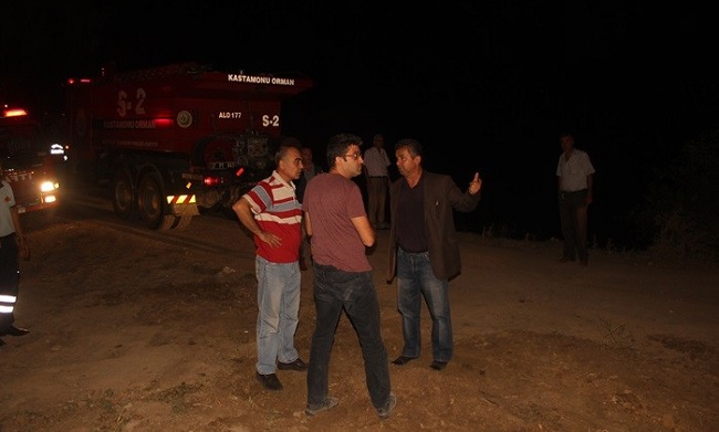 ÇORUM’UN BAYAT VE İSKİLİP İLÇELERİNDE ÇIKAN YANGINLARDA 60 DÖNÜM ORMANLIK ALAN YANDI. (MUHAMMED MUTTALİP YALÇIN/ÇORUM-İHA)