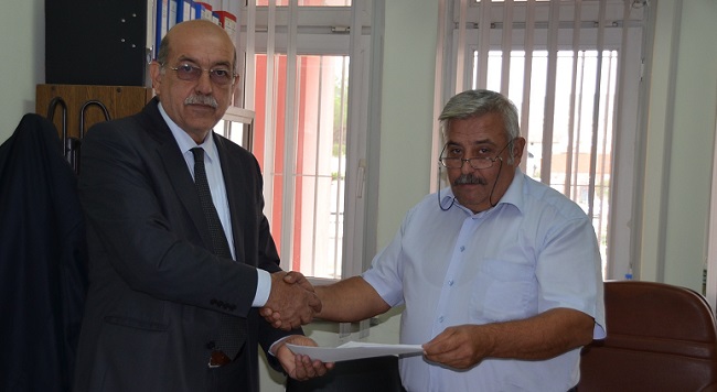 SACİT ÖZDEMİR MAZBATASINI ALDI