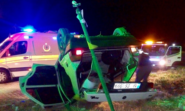 BU OTOMOBİLDEN YARALI KURTULDU