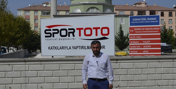 SPOR TOTO’NUN YAPTIRDIĞI OKULA TEPKİ