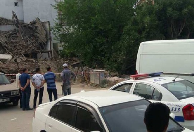 metruk bina çöktü çorum (6)