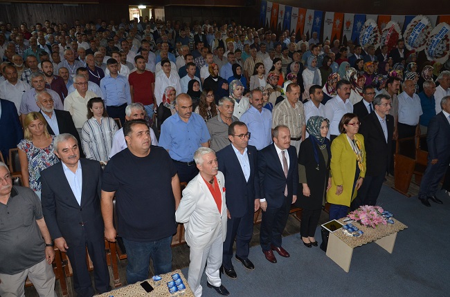 AK PARTİ OSMANCIK 6. OLAĞAN KONGRESİ GERÇEKLEŞTİRİLDİ. (İSMAİL KABAKDERE/ÇORUM-İHA)