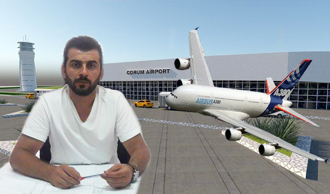 İŞTE ÇORUM’UN HAVAALANI PROJESİ