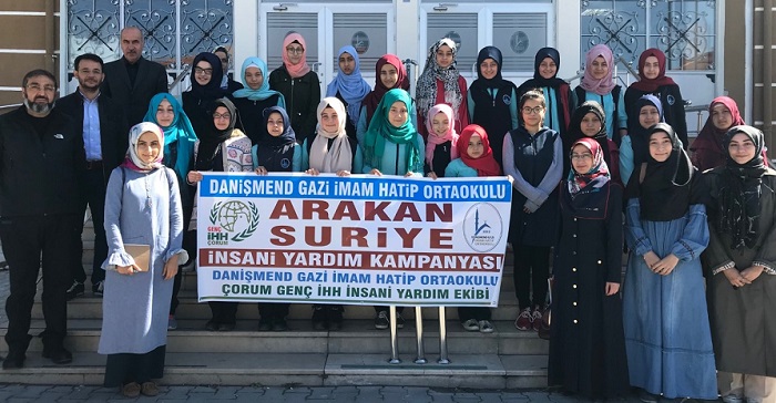 İNSANİ YARDIM KAMPANYASI BAŞLATTILAR