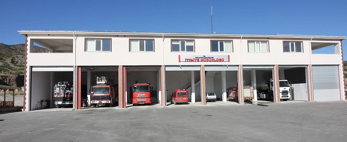 YENİ İTFAİYE BİNASI HİZMETE GİRDİ (BÜLENT ÖZKALELİ/ÇORUM-İHA)