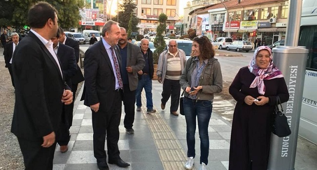 BAŞKAN ŞAHİNER VATANDAŞI DİNLEDİ