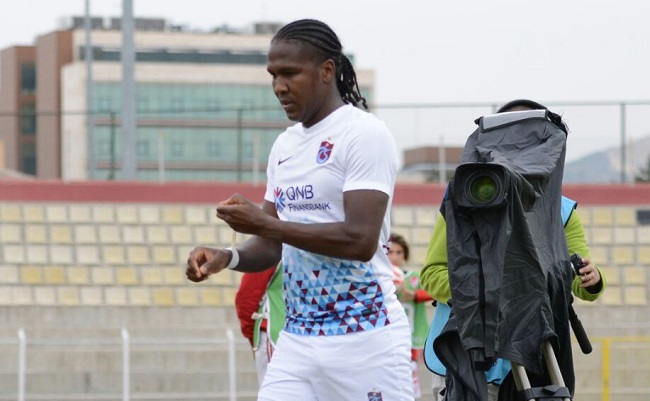 ZİRAAT TÜRKİYE KUPASI 4. TUR MAÇINDA TRABZONSPOR, DEPLASMANDA KARŞILAŞTIĞI ÇORUM BELEDİYESPOR'U 6-0 MAĞLUP EDEREK BİR ÜST TURA YÜKSELDİ. (MUHAMMED MUTTALİP YALÇIN/ÇORUM-İHA)